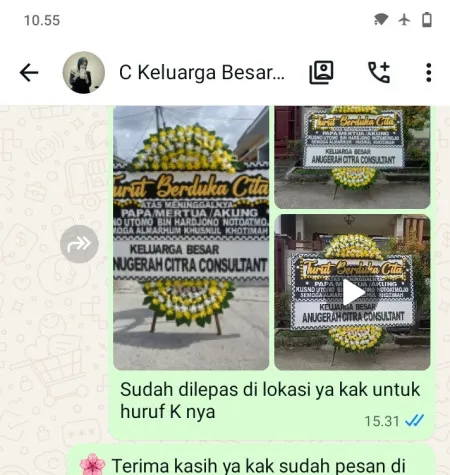 Pengiriman Papan Bunga Duka Batur Selatan Kintamani