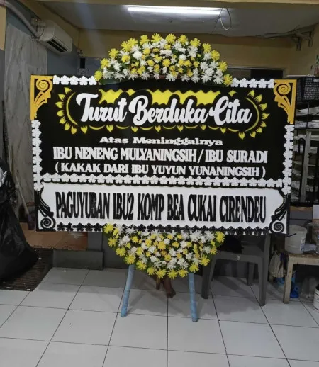 Papan Bunga Duka Batur Selatan Kintamani