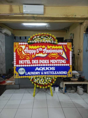 Papan Bunga di Batur Selatan Kintamani